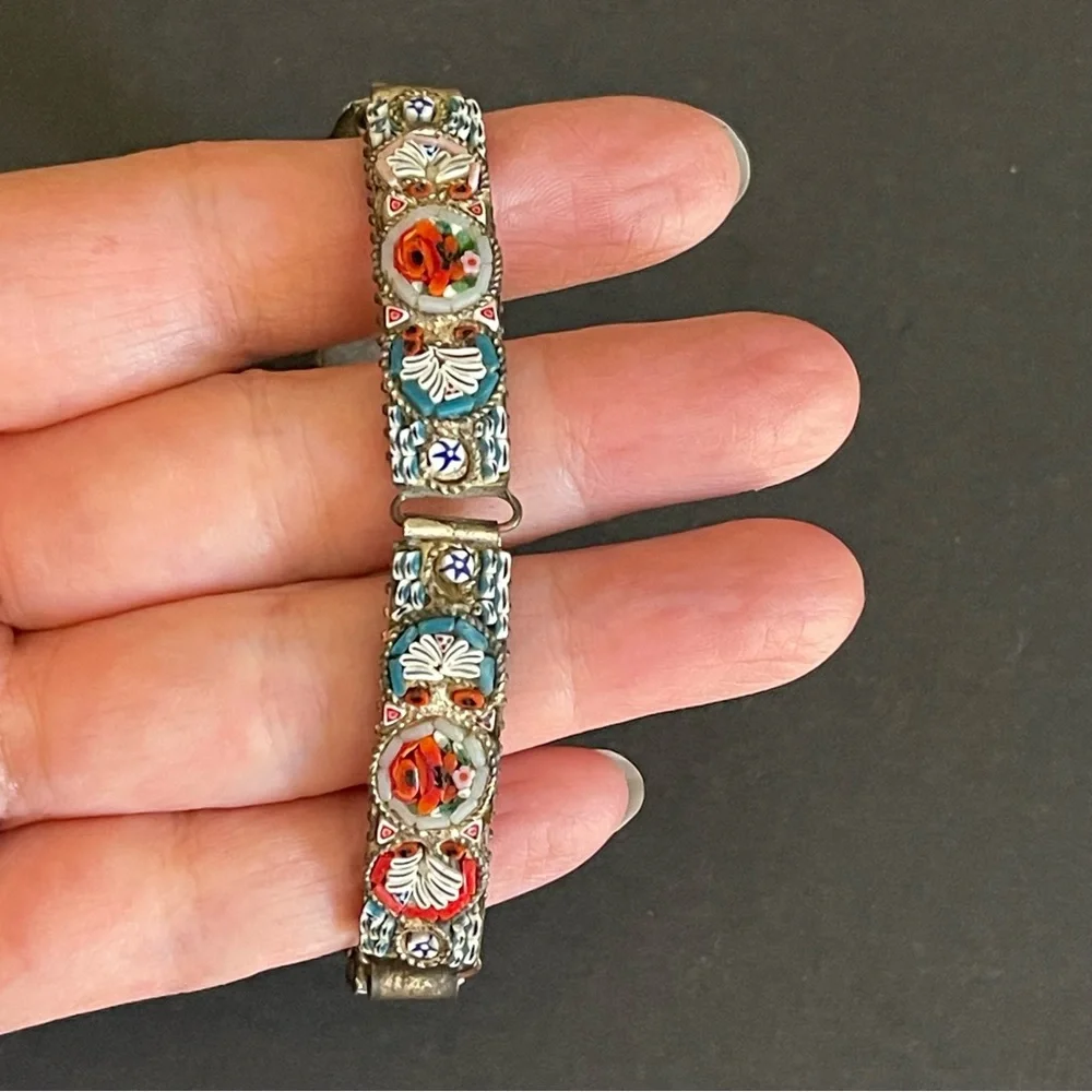 Vintage Micro Mosaic Bracelet._3